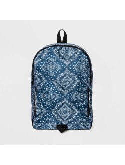 Men's Bandana Backpack - Original Use Blue