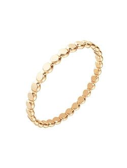 Nova Stacking Ring – Handmade Rings for Women—Stackable Rings – 14K Gold Filled Rings for Women, Size 9