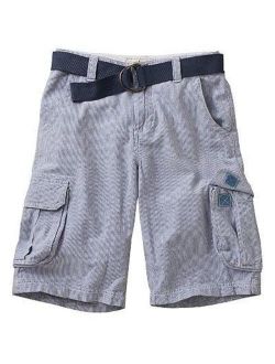Boy's Striped Cargo Shorts