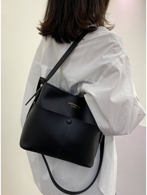 Shein Solid Shoulder Bag