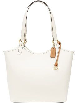 Polished Pebble Leather Everyday Tote