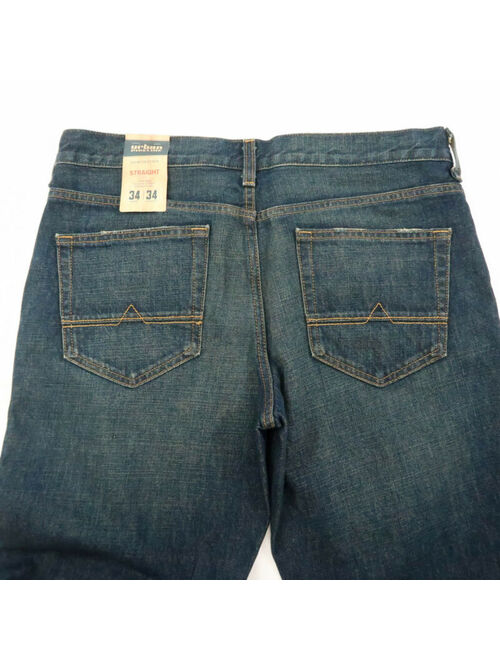 URBAN PIPELINE Straight Jeans Ultimate Flex Stretch Straight Leg Dark Blue 34x34