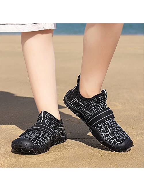 GSLMOLN Boys & Girls Water Shoes Beach Slip on Quick Drying Aqua Sneakers(Toddler/Little Kid/Big Kid)