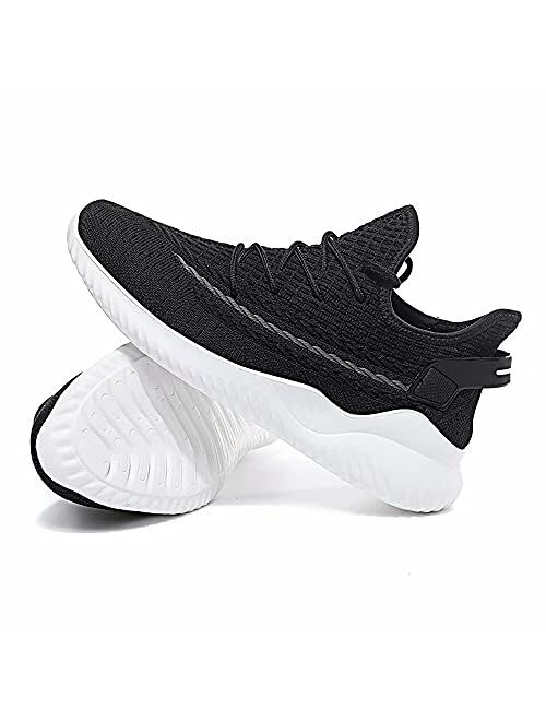 GSLMOLN Men's Walking Shoes Fashiong Comfortable Lightweight Breathable Non Slip Sneakers