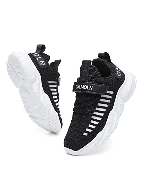 GSLMOLN Boys Girls Lightweight Breathable Sneakers Casual Fashionable Walking/Running Sports Kids Shoes