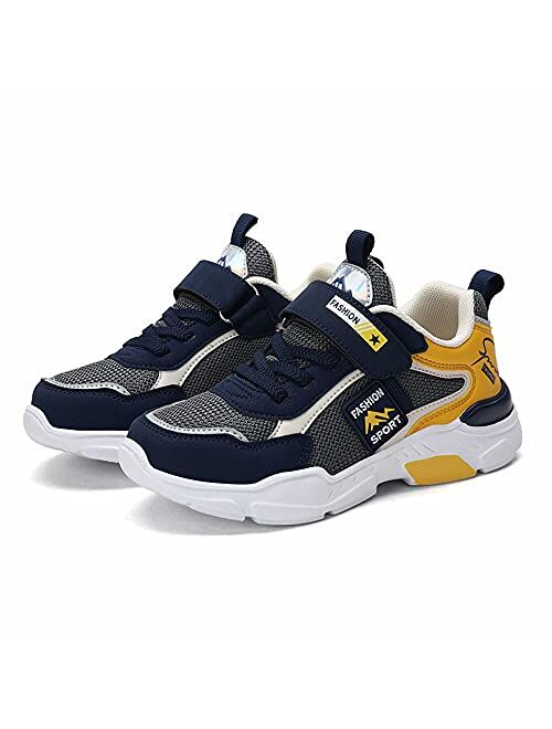 GSLMOLN Children Casual Shoes Boys Cool Style Kids Mesh Breathable Tennis Running Sports Sneakers