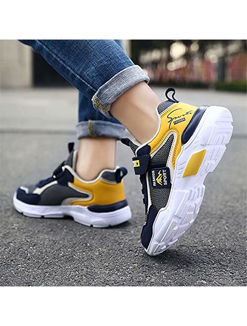 GSLMOLN Children Casual Shoes Boys Cool Style Kids Mesh Breathable Tennis Running Sports Sneakers