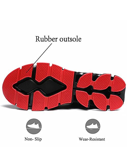 Men's Running Shoes Blade Tennis Walking Fashion Sneakers Breathable Non Slip Gym Sports Work Trainers