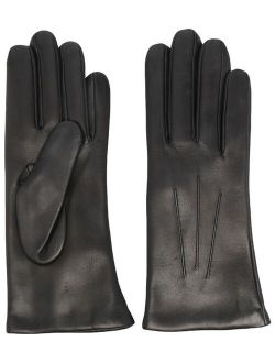 Isabelle cashmere-lined leather gloves