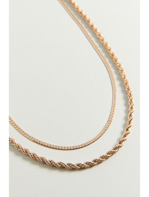 Urban outfitters Rope Chain Layer Necklace