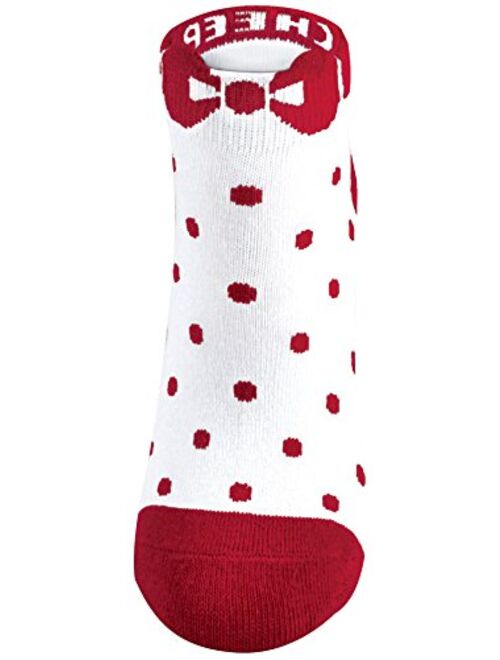 Chasse Chassé Womens' Bow And Dots Anklet White/Red Adult