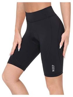 Womens Bike Shorts with 4D Padded Cycling Shorts for Women