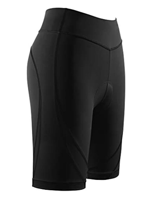 iKeep Womens Bike Shorts with 4D Padded Cycling Shorts for Women