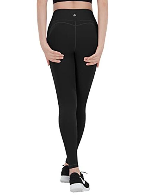 iKeep Yoga Pants with Pockets for Women Tummy Control High Waist Yoga Leggings