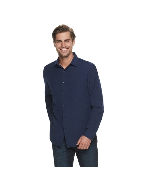 Men's Apt. 9® Slim-Fit Performance Button-Down Shirt