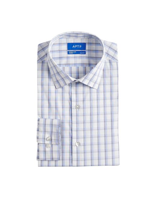 Men's Apt. 9® Premier Flex Extra-Slim Fit Spread-Collar Dress Shirt