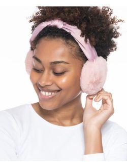 Knot-Headband Faux-Fur Earmuffs, Created for Macy's