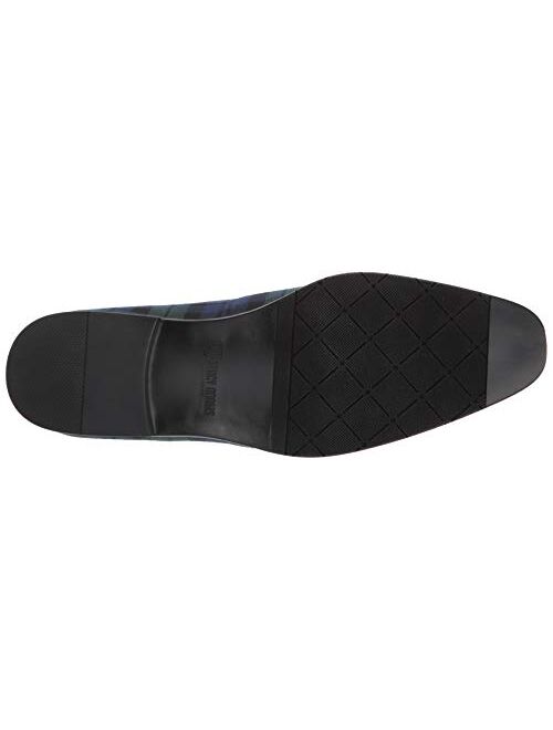STACY ADAMS Men's Steward Plaid Slip-on Loafer