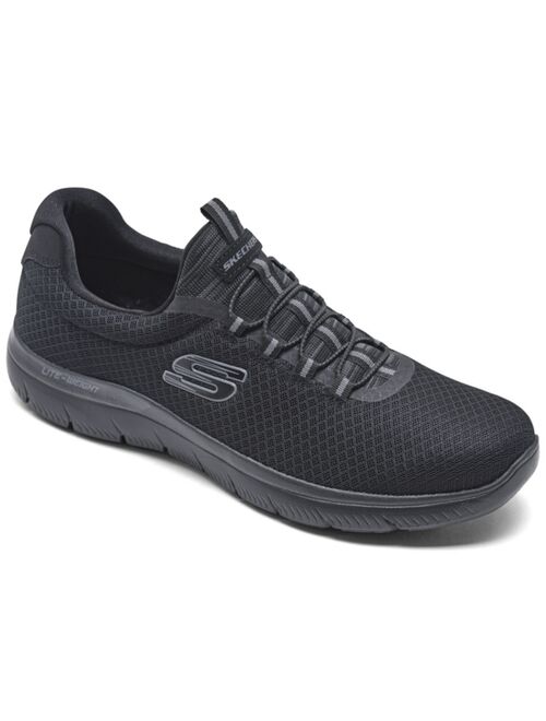 SKECHERS Men's Summits Slip-On Athletic Training Sneakers from Finish Line