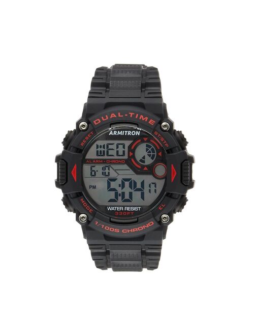Armitron Pro Sport Extra Large LCD Digital Watch - 40-8356RED