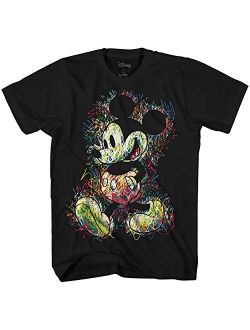 Mickey Mouse 90s Nostalgia Classic Retro Vintage Disneyland World Funny Humor Adult Tee Graphic T-Shirt for Men Tshirt