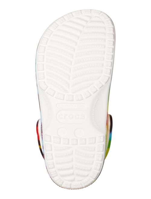 Crocs Classic Tie Dye Clog Shoes from Finish Line