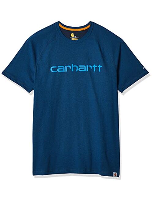 Carhartt Men's Force Cotton Delmont Graphic Short Sleeve T Shirt (Regular and Big & Tall Sizes)