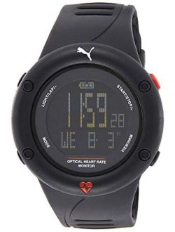 TIME Men's Year-Round Quartz Watch with Plastic Strap, Black, 24 (Model: PU911291001)