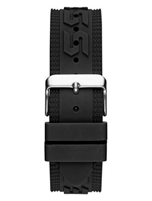 Guess Men's Charge U1299G1 Black Silicone Quartz Fashion Watch