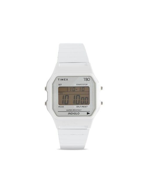 Timex T80 Digital 34mm Watch