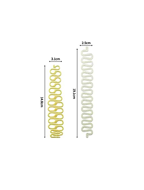 14 pcs Hair Braiding Tool + a bunch of elastic hair bands (10 pieces), Twist hair braid accessories/DIY hair styling tools, ponytail/crown hairstyle/French hairstyle knit