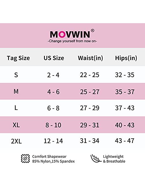 Movwin Postpartum Belly Wrap C Section Panty Belly Band Abdominal Compression Corset Girdle Shorts with Zipper