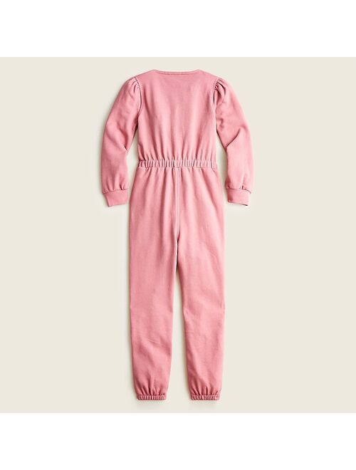 J.Crew Girls' french terry jumpsuit