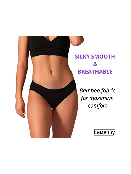 Bambody Absorbent Brief Super Comfy Period Panties | Underwear for Women and Teens