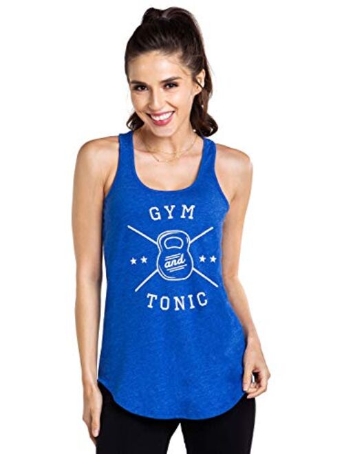 Tipsy Elves Women's Gym and Tonic Tank Top:
