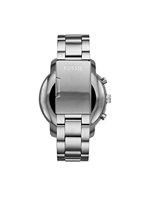 Fossil Q Men's Gen 3 Explorist Stainless Steel Smartwatch, Color: Silver-Tone (Model: FTW4000)
