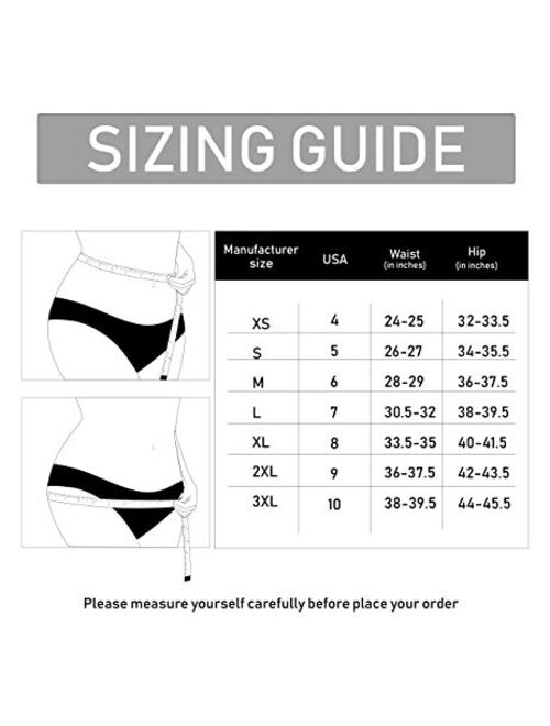 TUTUESTHER Womens Period Panties for Teens Leak Proof Underwear Menstrual Heavy Flow Protective Hipsters
