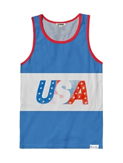 Funny American Patriotic Themed Tank Tops for Summer and BBQs
