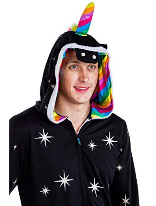 Tipsy Elves Funny Unicorn Costume Jumpsuits for Men