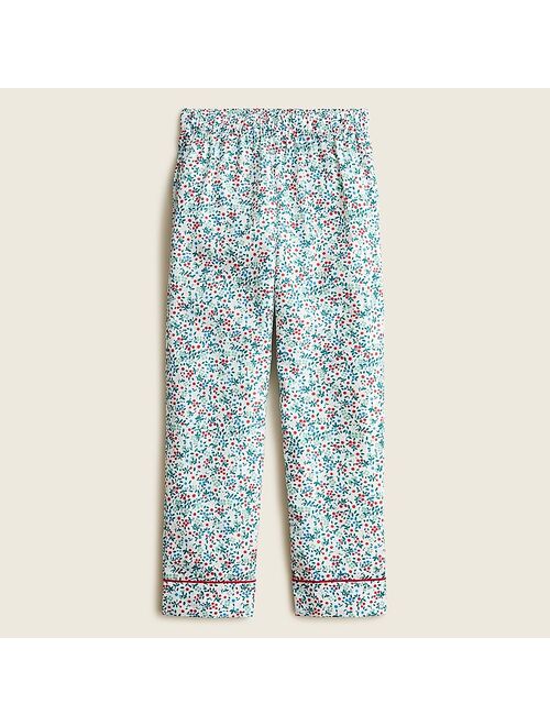 J.Crew Girls' button-up printed pajama set