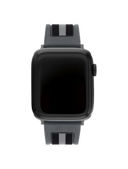 Black Gray Silicone Strap for Apple Watch 38mm/40mm