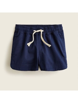 Girls' fishtail-hem shorts in chino
