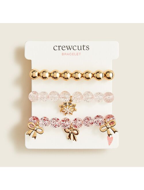 J.Crew Girls' winter holiday bracelet pack