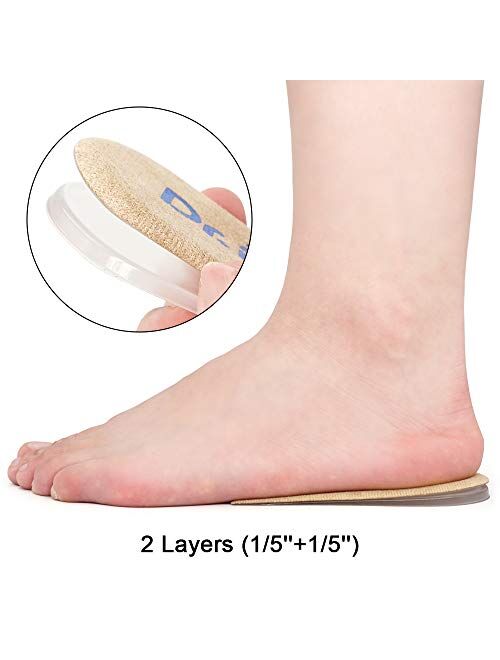 Buy Dr.Foot Adjustable Orthopedic Heel Lift Inserts, Height Increase ...