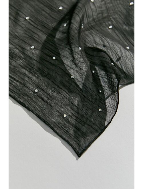 Urban outfitters Rhinestone Sheer Hair Scarf