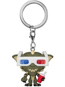 Pop! Keychain: Gremlins - Gremlin with 3D Glasses Multicolor, 2 inches