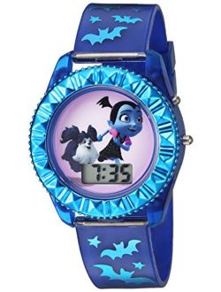 Kids' VMP4004 Digital Display Quartz Blue Watch