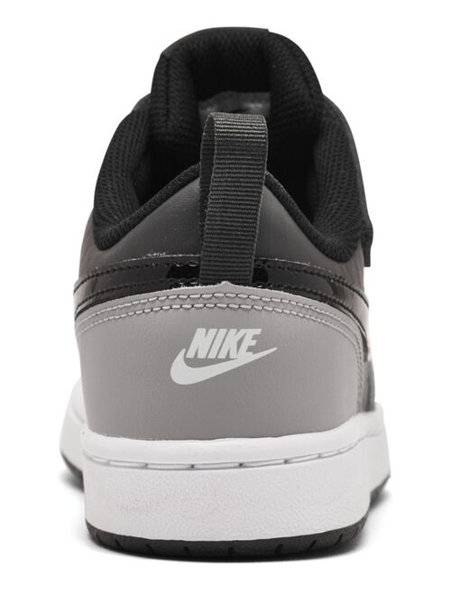 Nike Little Boys Court Borough Low 2 Stay-Put Closure Casual Sneakers from Finish Line