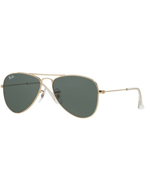 Ray-Ban Junior Sunglasses, RJ9506S AVIATOR MIRROR ages 4-6