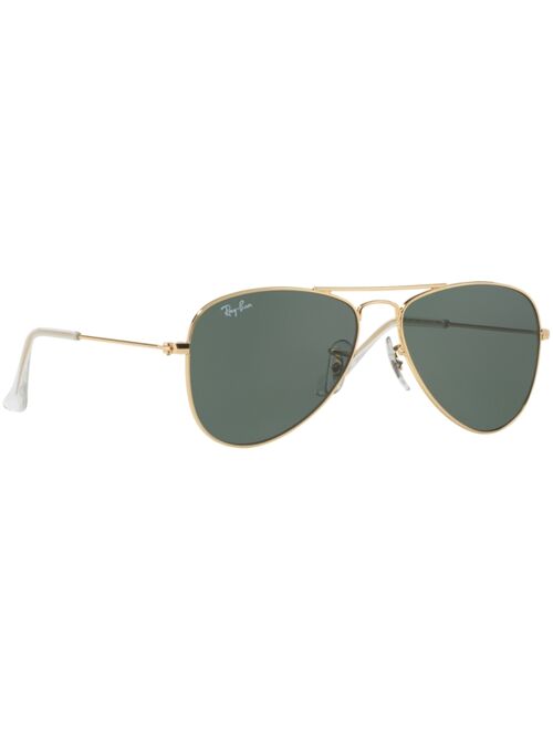 Ray-Ban Junior Sunglasses, RJ9506S AVIATOR MIRROR ages 4-6